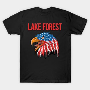 USA Eagle Lake Forest T-Shirt